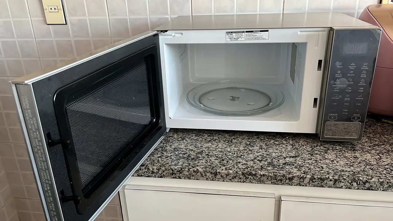 Microondas inox espelhado - Foto 2