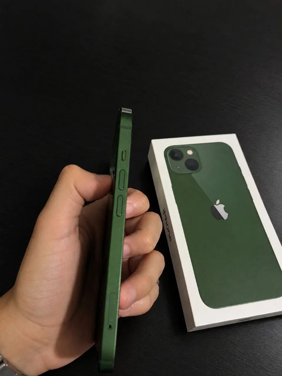 IPHONE 13 VERDE 128GB - COM CAIXA  - Foto 5