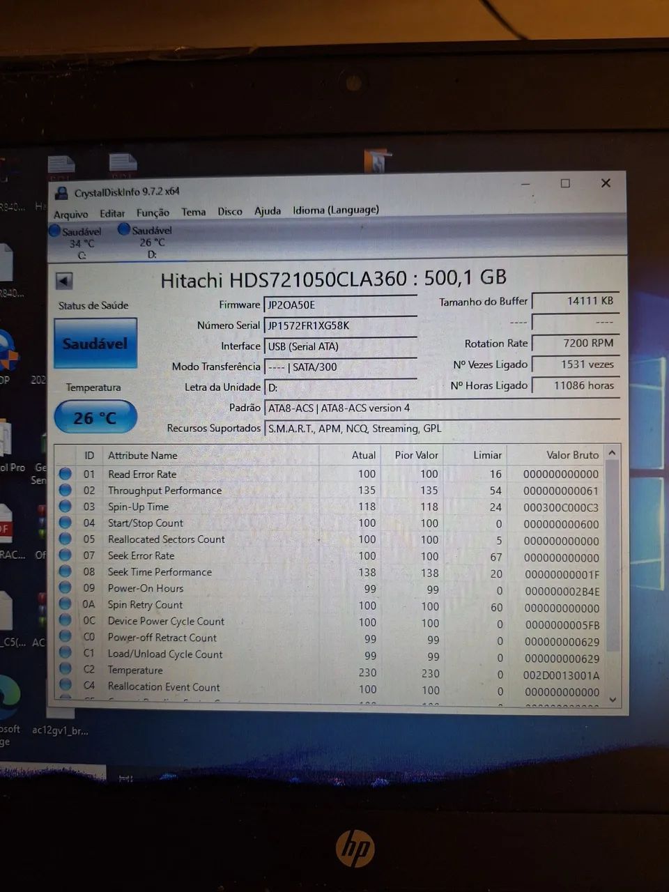 HD 500GB Hitachi Computador DVR Desktop  - Foto 2