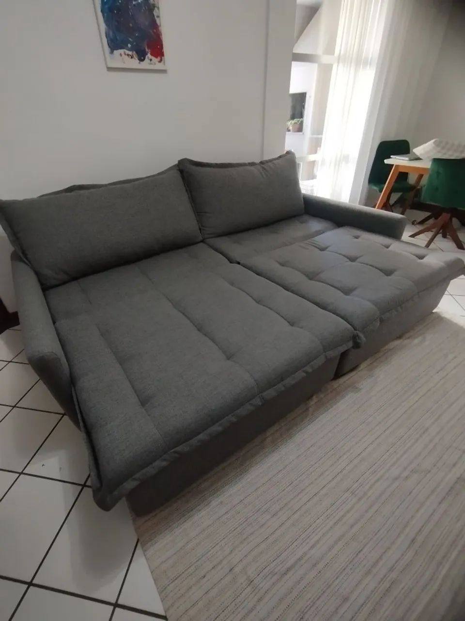Sofá cama em ótimo estado  - Foto 4