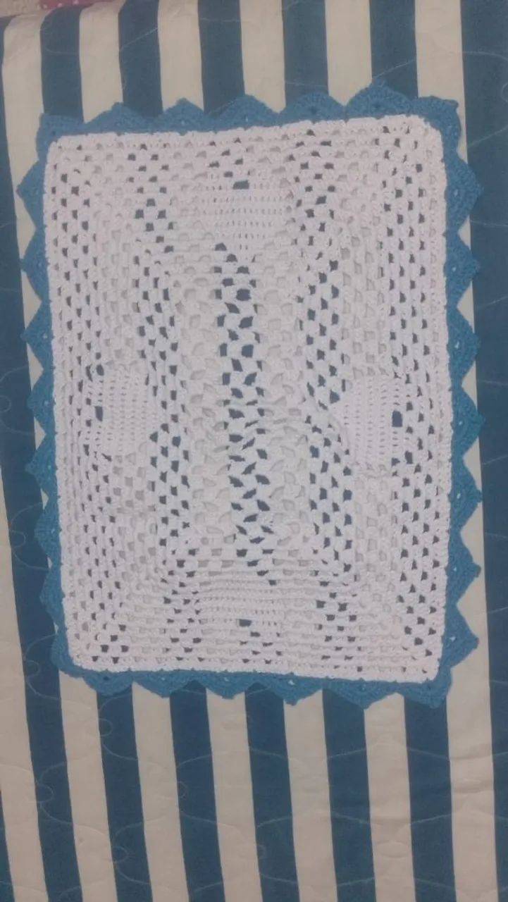 Tapete de crochê 