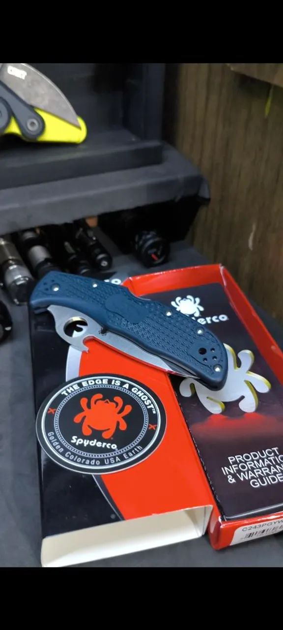 Canivete spyderco Endela wave custom  - Foto 4