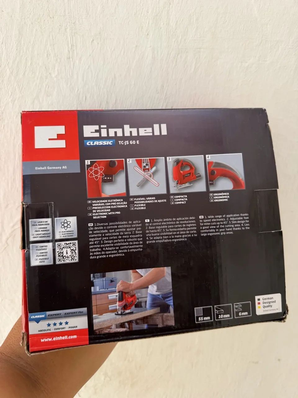 ? SERRA TICO-TICO EINHELL CLASSIC TC-JS 60 E ? - Foto 4
