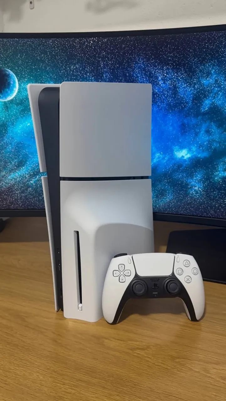 PS5 SLIM COM DISCO 825GB - Foto 3