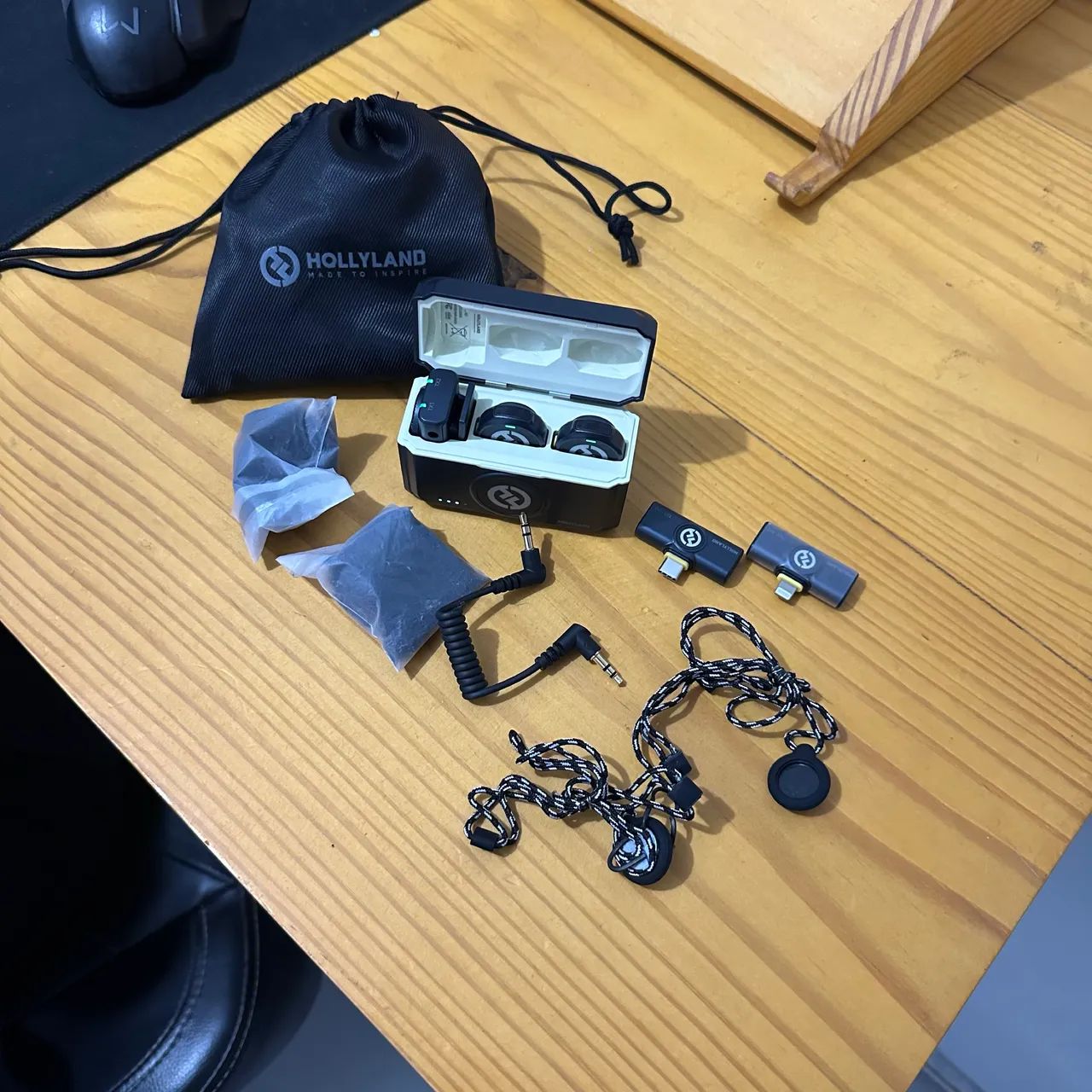 Microfone Hollyland Lark M2 Duo Combo - Foto 2