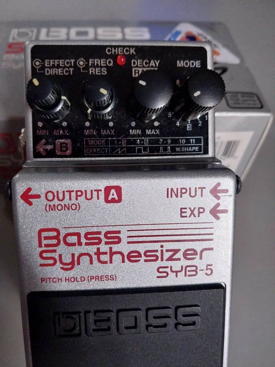 Pedal Boss Bass Synthesizer SyB-5 - Instrumentos musicais - Jardim