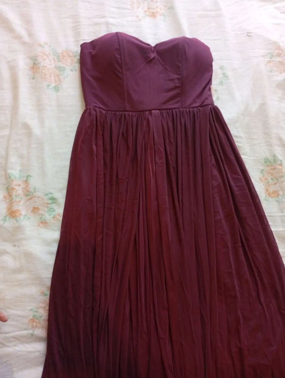 Vestido de festa Marsala  - Foto 3