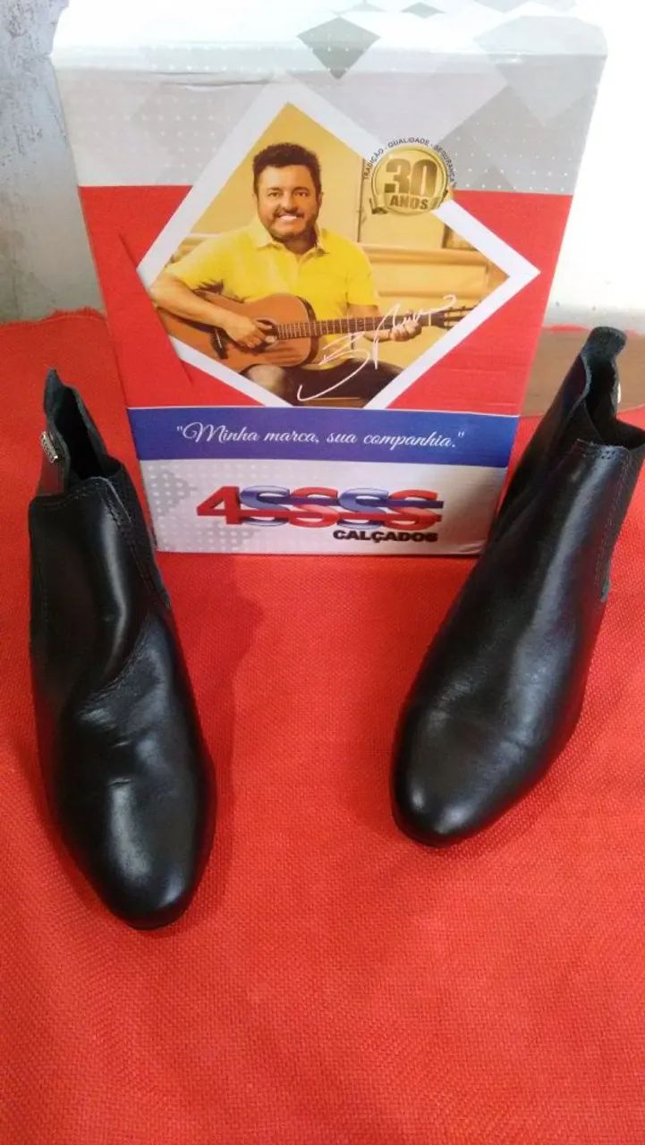 Bota de Couro Legítimo - Foto 3