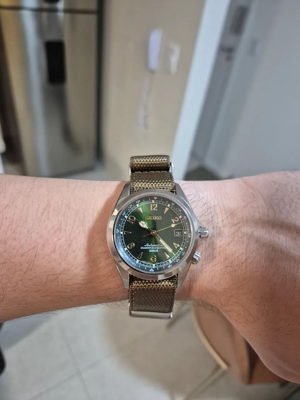 Relógio Seiko Alpinist Sarb017 - Foto 3