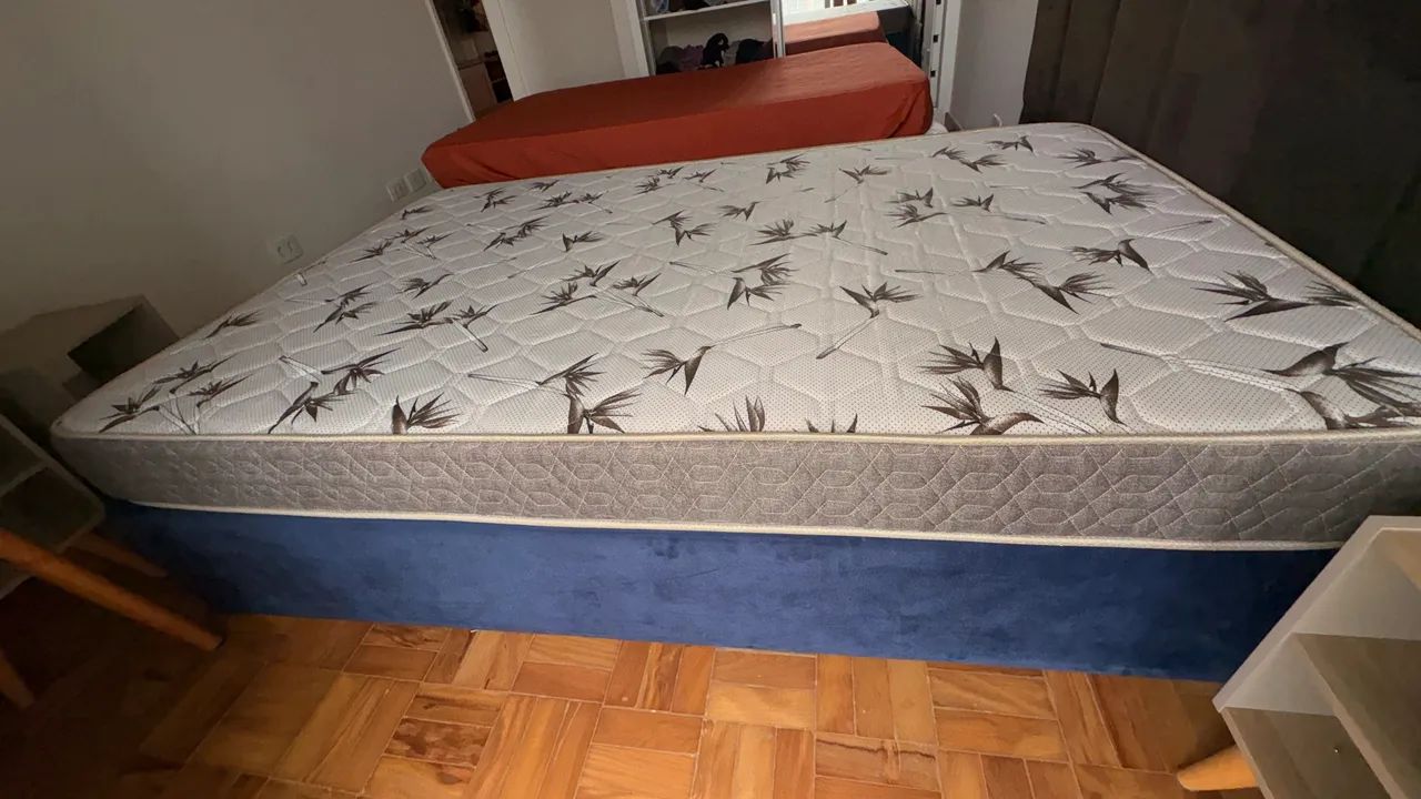 Cama box com colchão de viúva - Foto 2