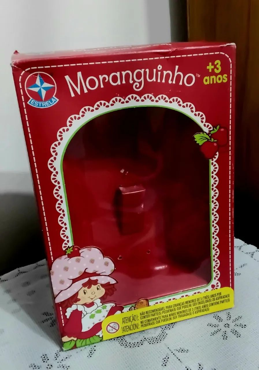 Caixa vazia da boneca Moranguinho - Original - Estrela