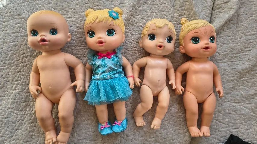 Lote boneca Baby alive
