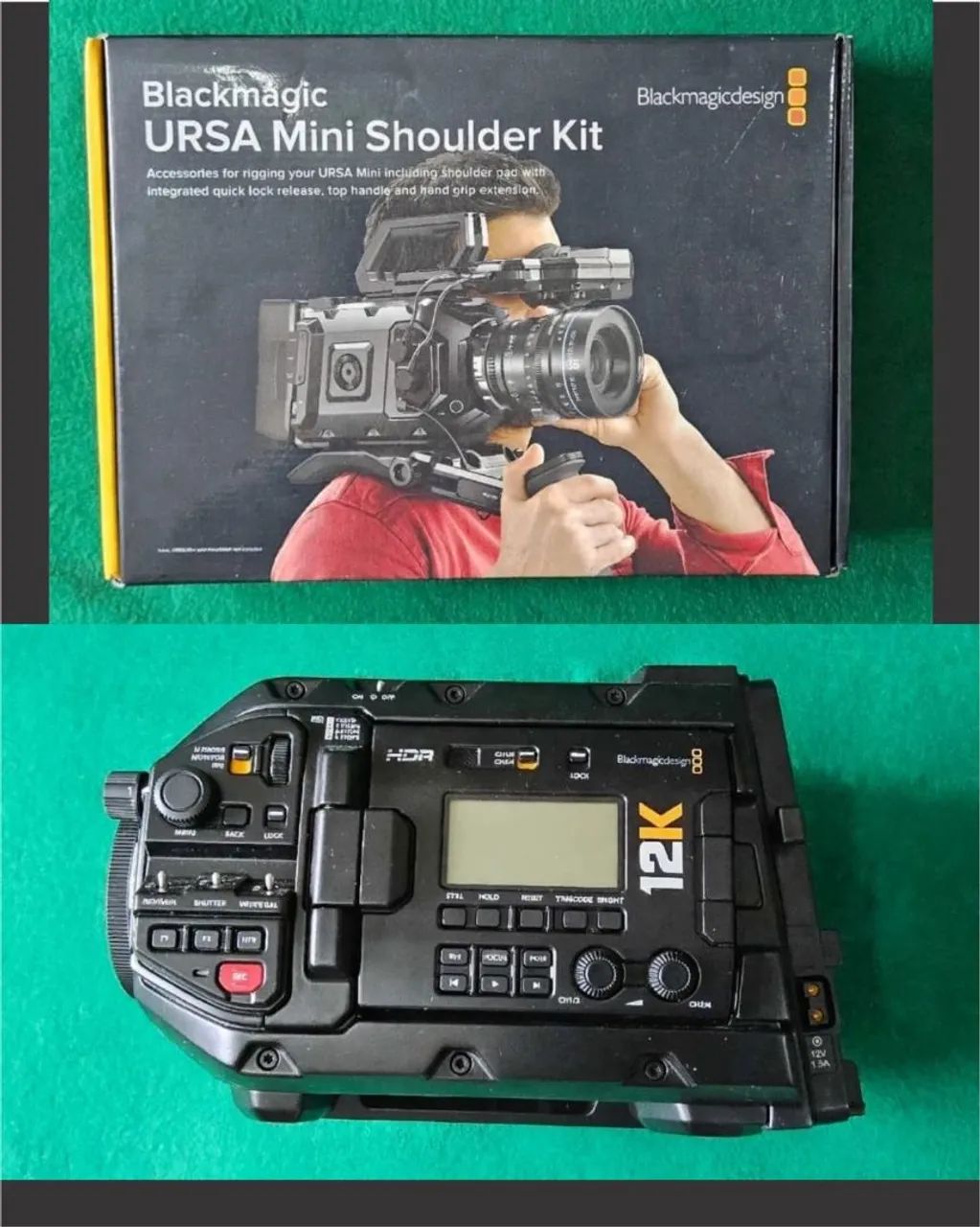 Câmera Black Magic Mini Ursa 12k - Foto 4