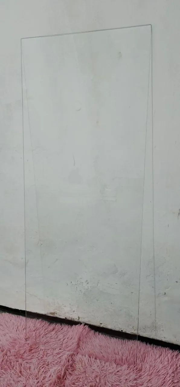 TAMPO DE MESA DE VIDRO RETANGULAR
