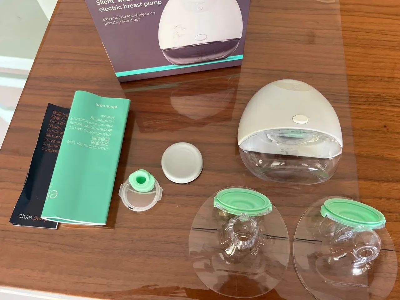 Bomba Tira-Leite Elvie com Bluetooth - Semi Nova - Importada EUA