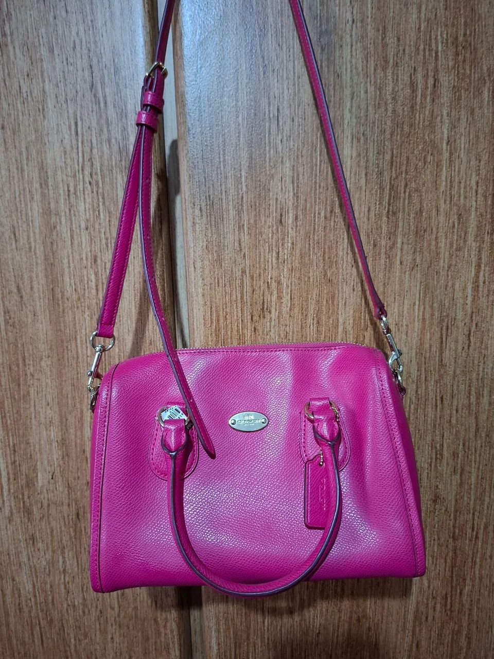 Bolsa Coach rosa
