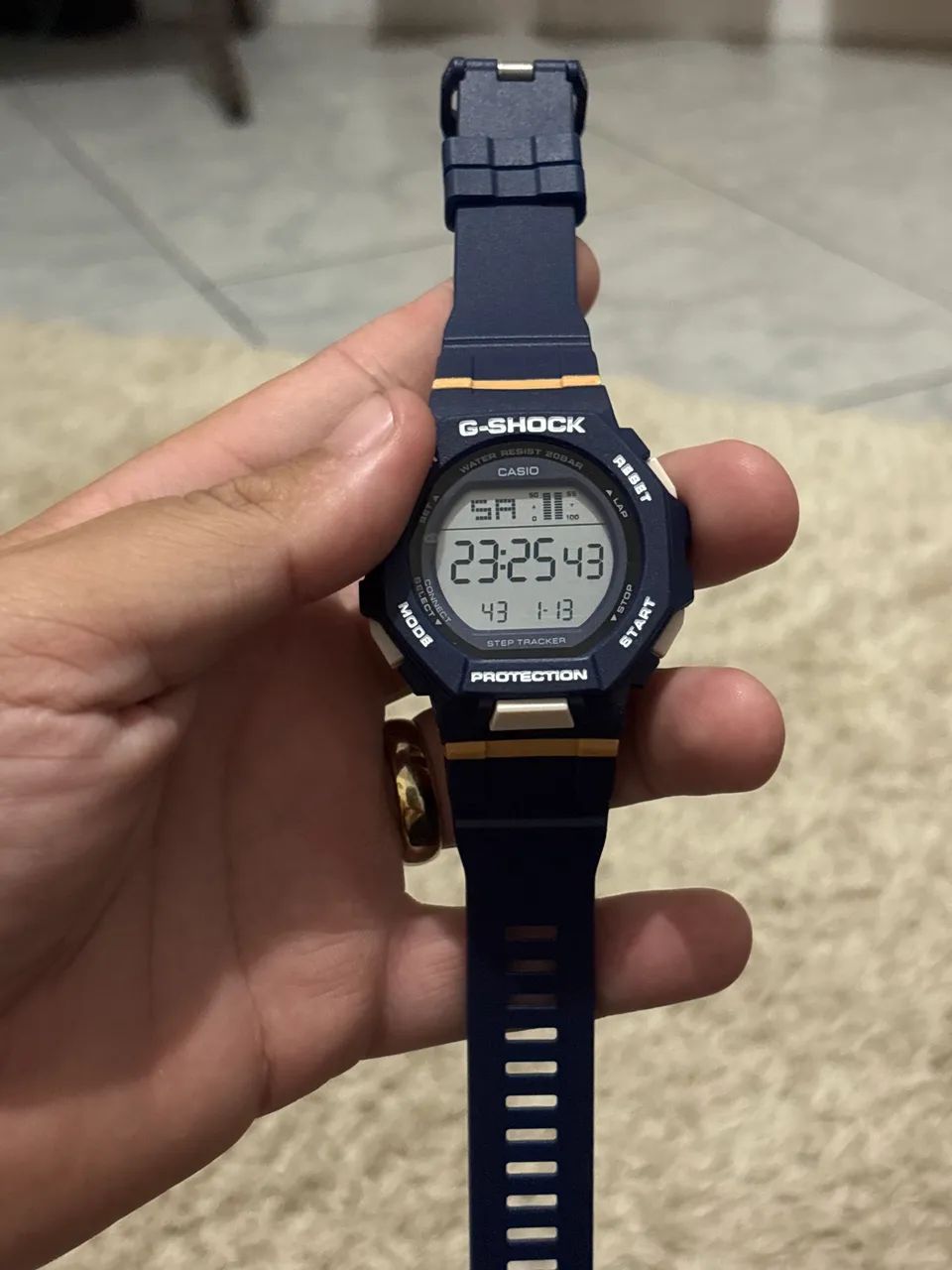 Relógio Casio G-Shock/GShock/G Shock GBD 200 azul marinho 