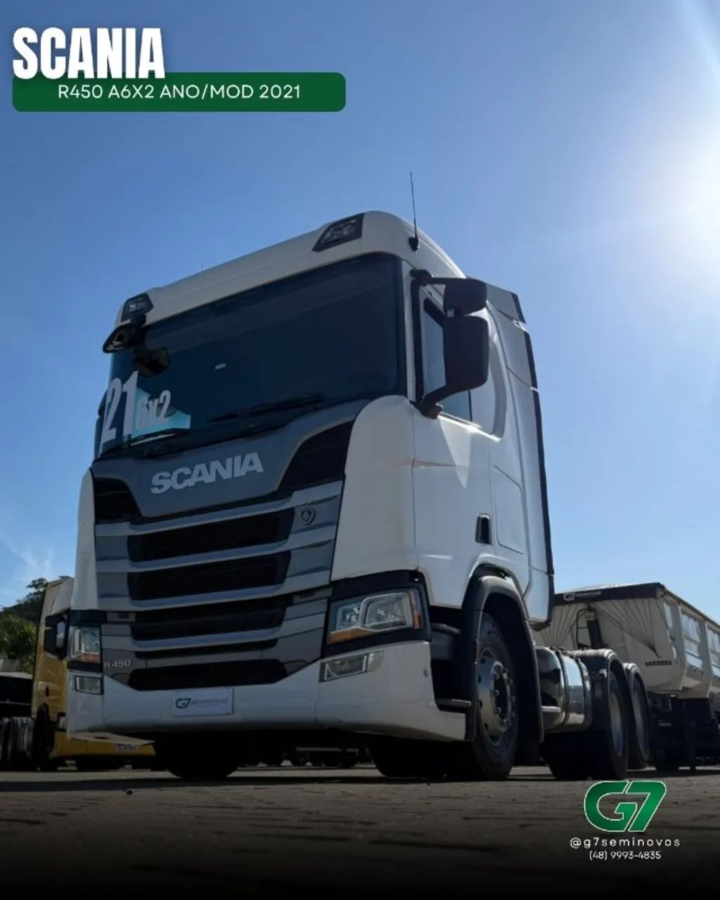 SCANIA R450 6X2 2021