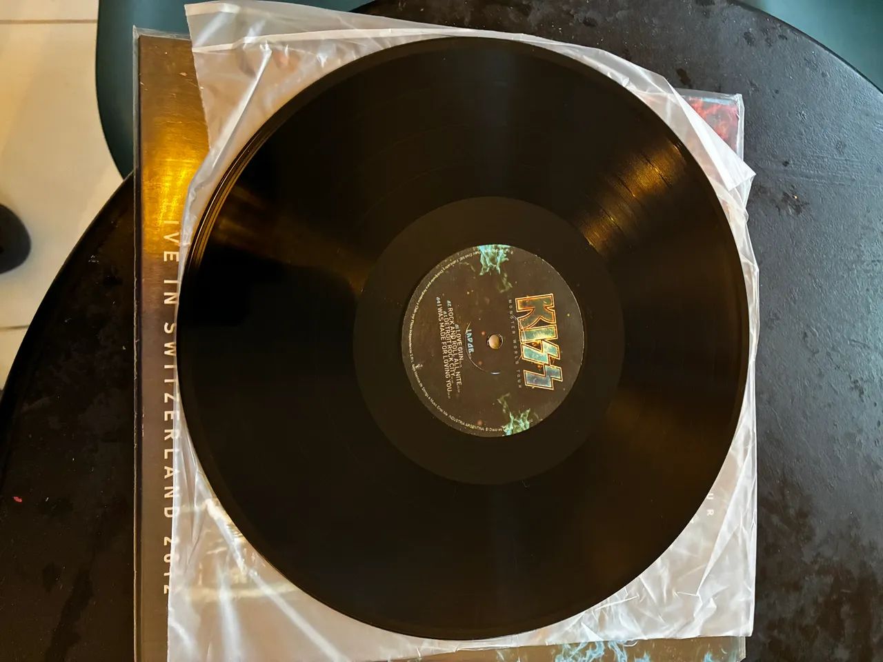 Disco de vinil kiss - live in Switzerland 2012 - Foto 4