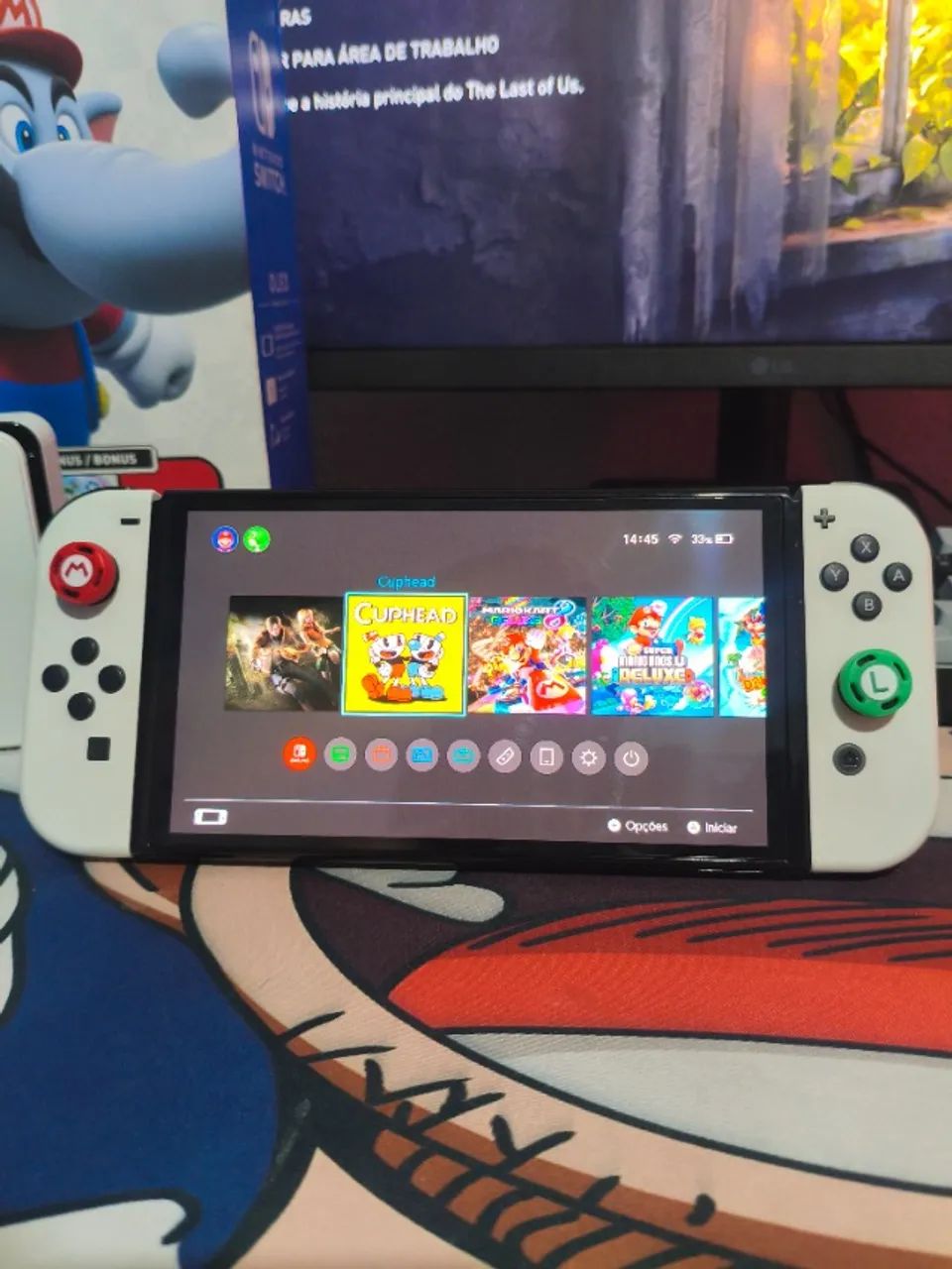 Nintendo switch oled desbloqueado  - Foto 3