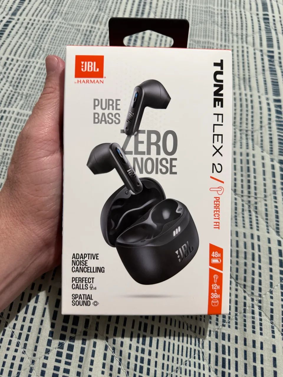 Fone JBL Tune Flex 2 NOVO LACRADO