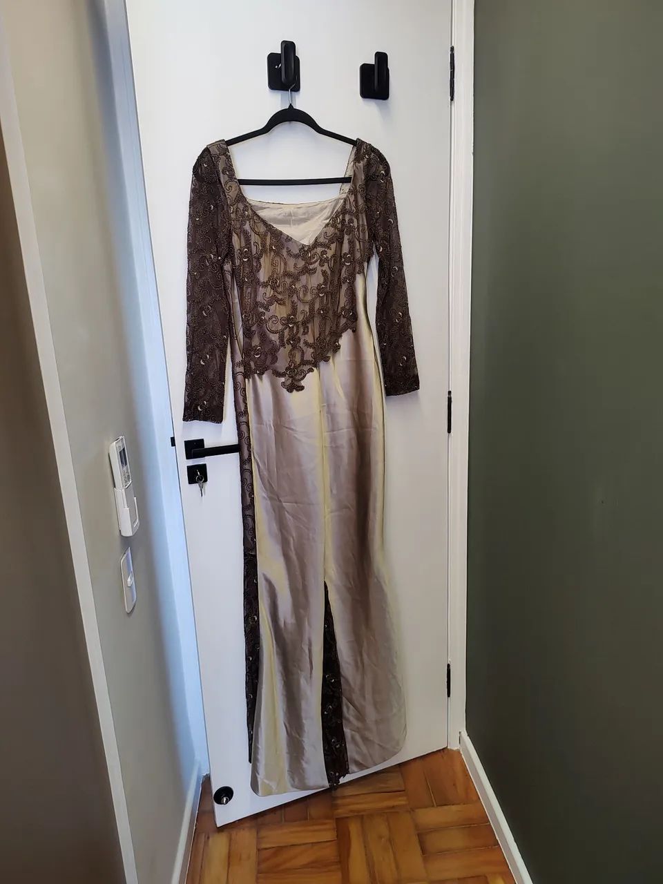 Vestido longo de renda  - Foto 2