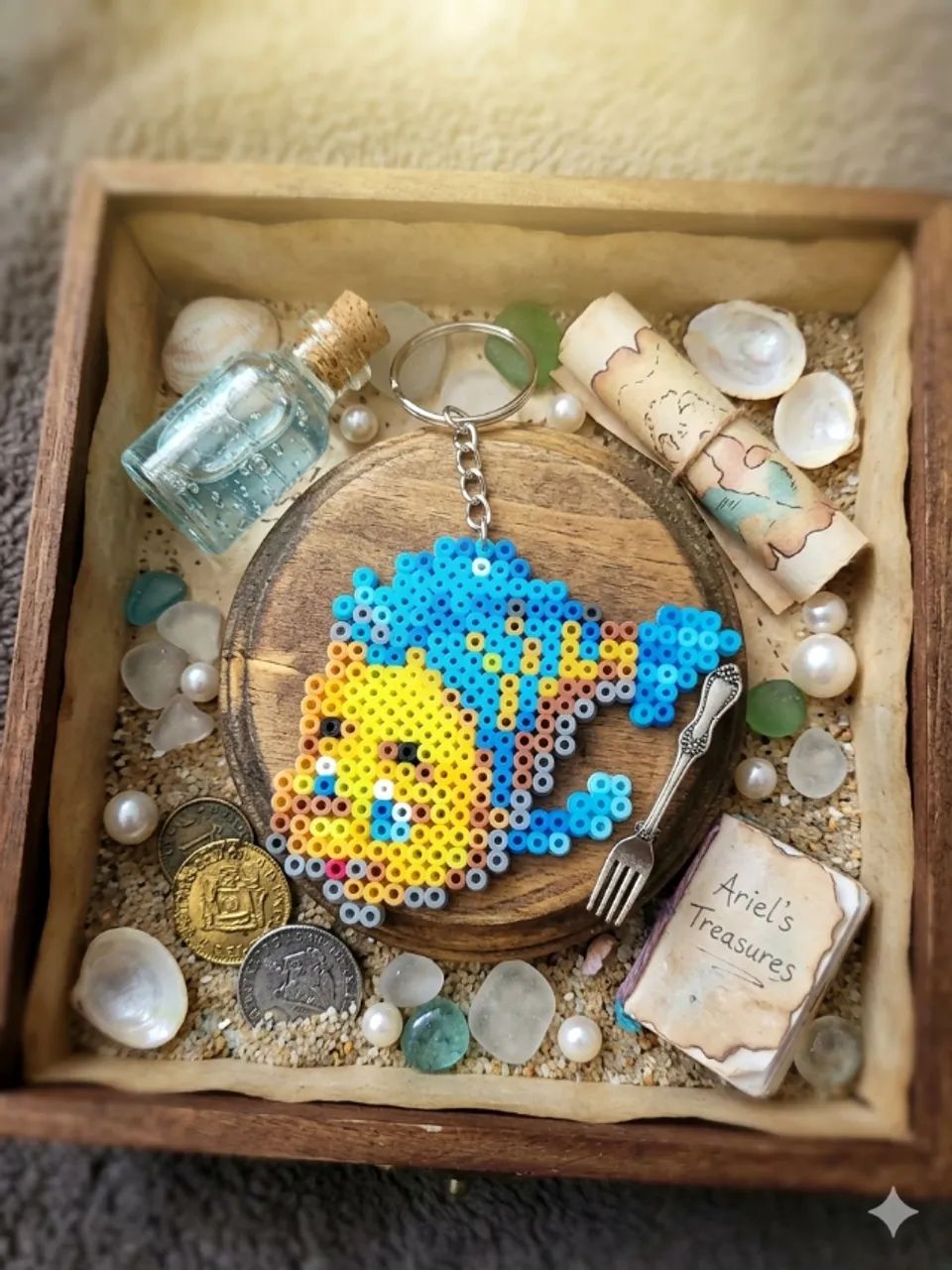 Chaveiro Hama Beads  - Foto 4