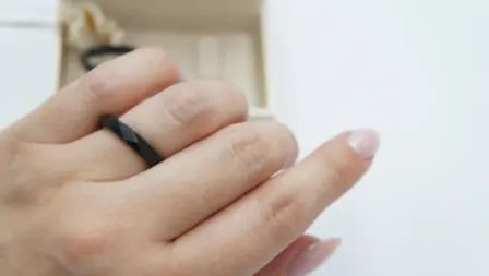 PAR DE ALIANÇAS DE TUNGSTÊNIO BLACK - 3MM DE LARGURA  - Foto 5