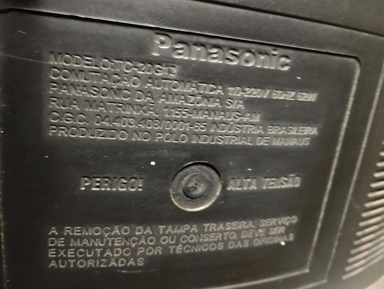 TV PANASONIC ANTIGA 21 POLEGADAS - Foto 3