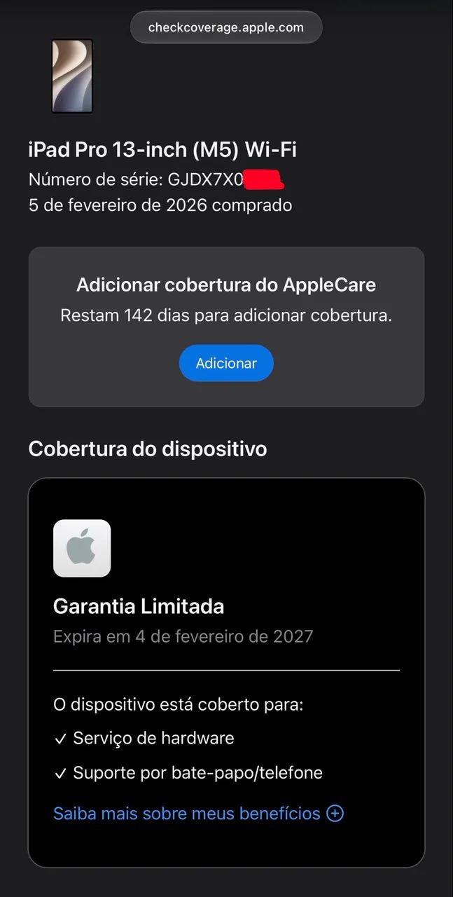 Ipad pro m5 13 polegadas 2tb tela de nano-texture apenas 8 ciclos, 16gb de ram ( 2 tera ) - Foto 3