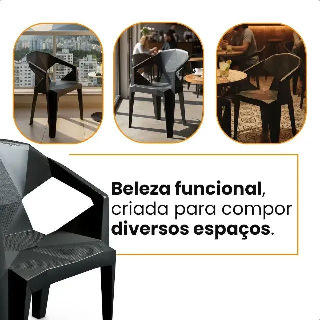 Poltrona  PRECIOSA Uso COMERCIAL 182 kg - NOVA - Foto 3