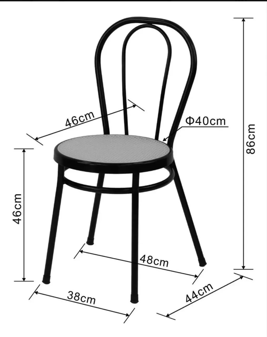 Conjunto 4 Cadeiras Thonet Westwing - Foto 3