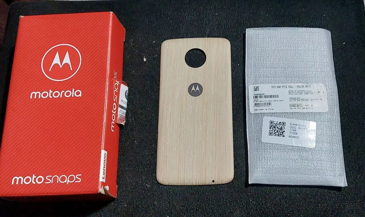 Moto z2 play e moto snap caixa 
