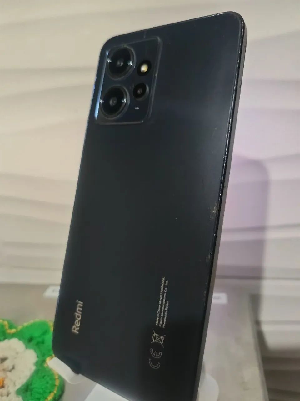 Redmi Note 12 128GB funcionando - tela trincada - Foto 4