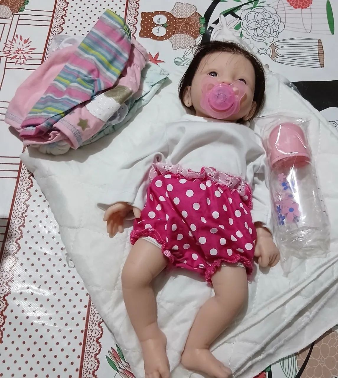 Bebe reborn De silicone solido  - Foto 3