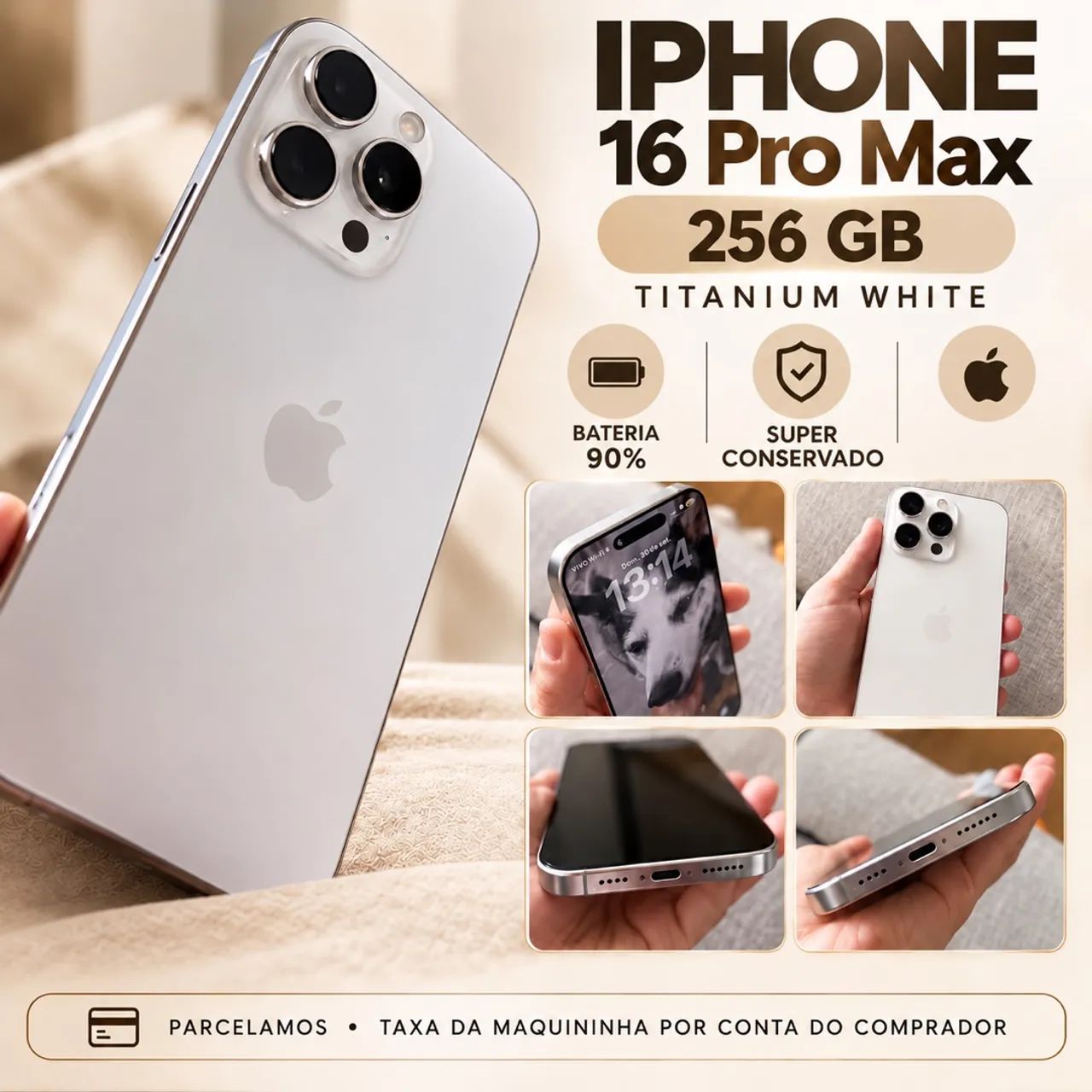 Vendo iPhone 16 pro Max BARATO 