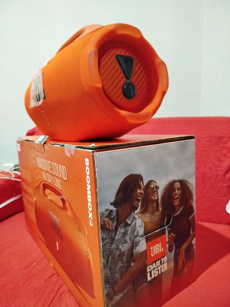 Jbl bombox 4 laranja  - Foto 2