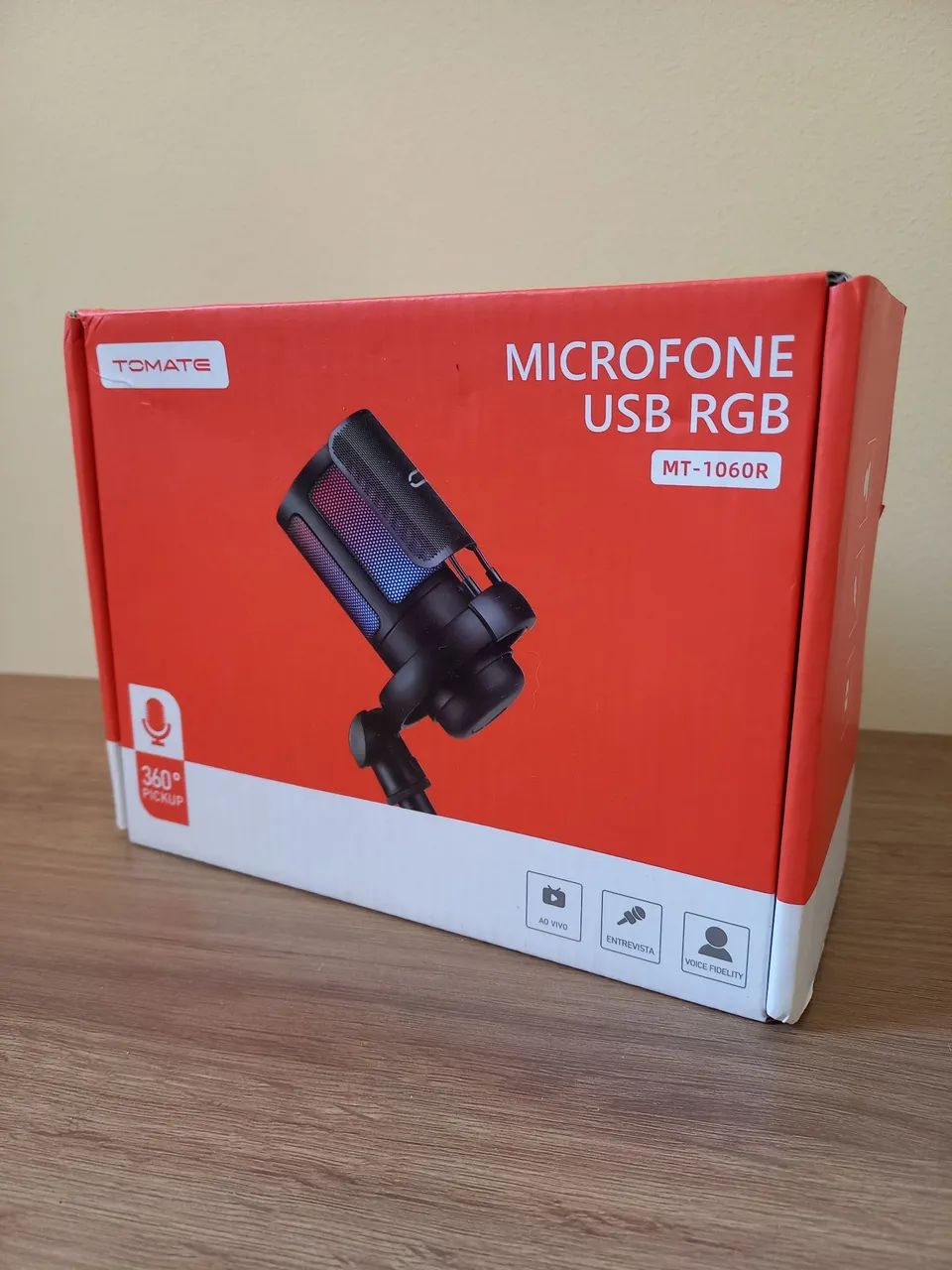 Microfone Tomate MT-1060R - Foto 4