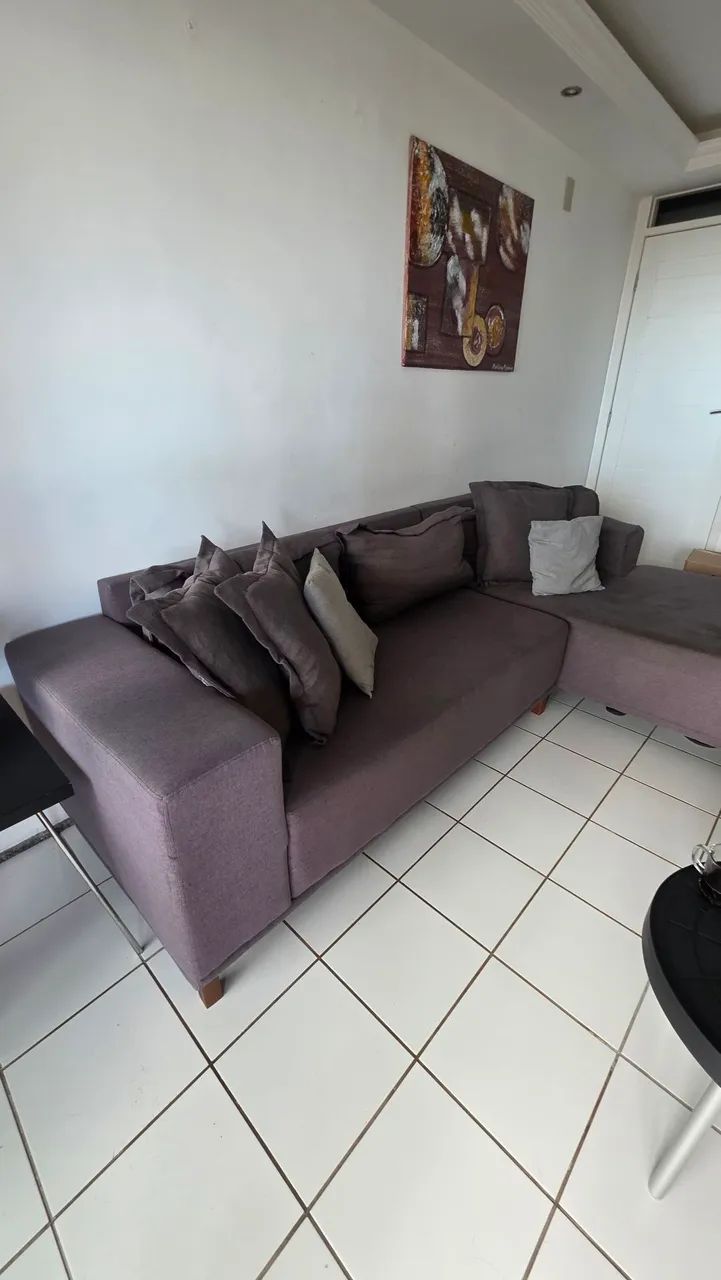 Vendo Sofá com Almofadas - Foto 4