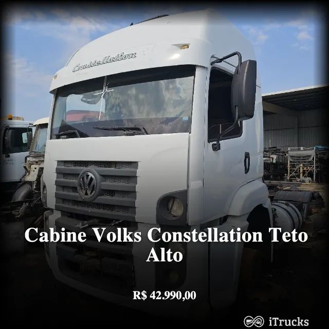 Cabine Volks Constellation Teto Alto 25370 Ano 2011