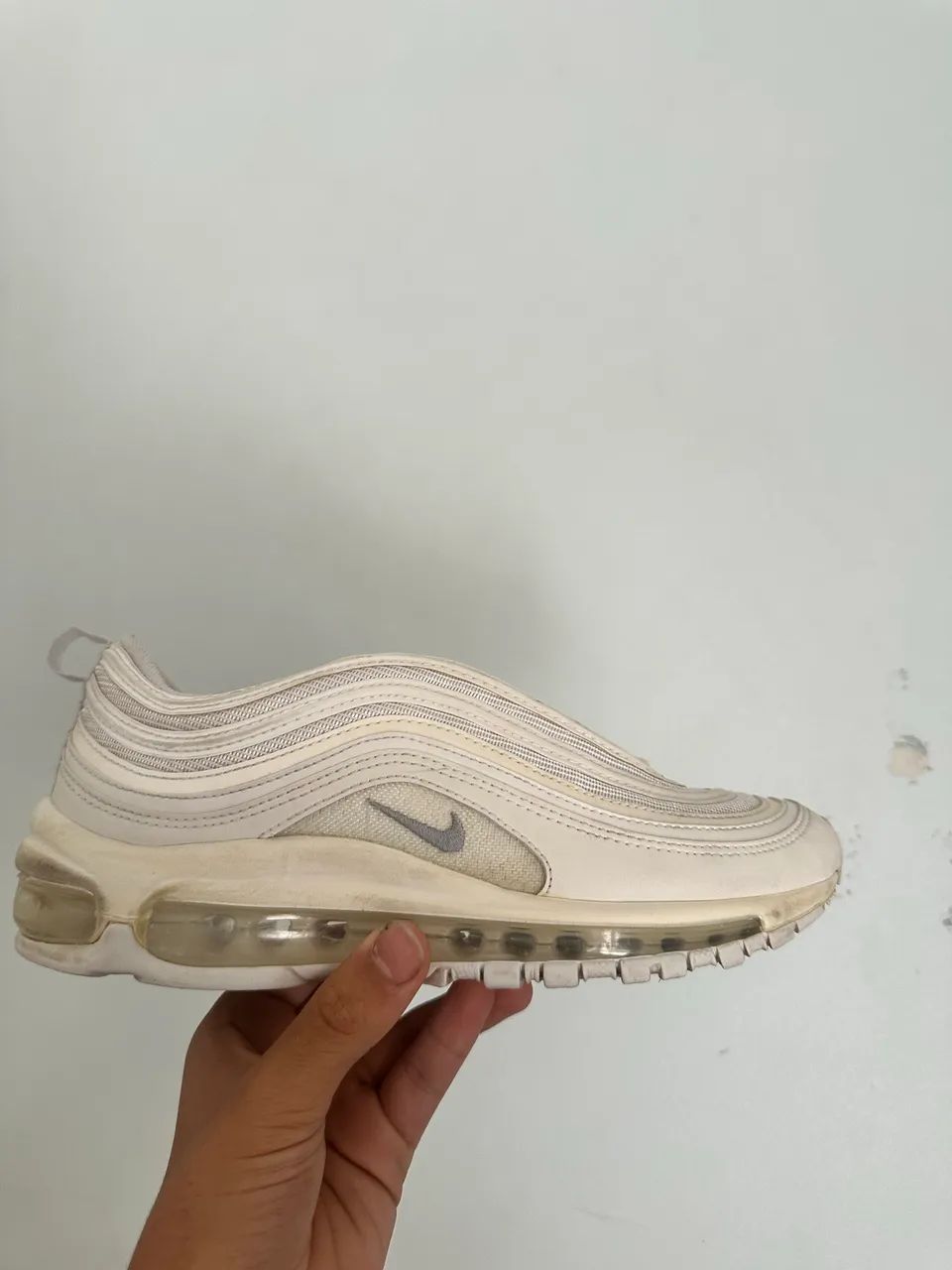 Tênis Air max 97 branco  - Foto 4