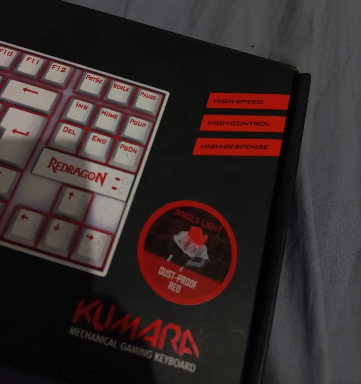 VENDO TECLADO REDRAGON RED COMPLETO