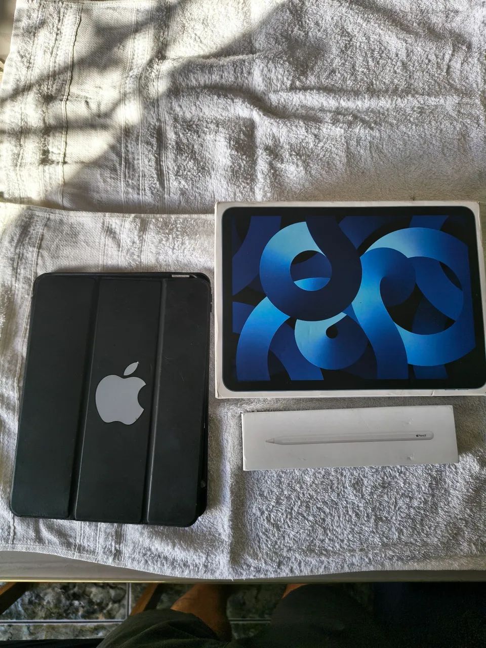 Iped 10 geração 64 GB + apple pincil original + capa