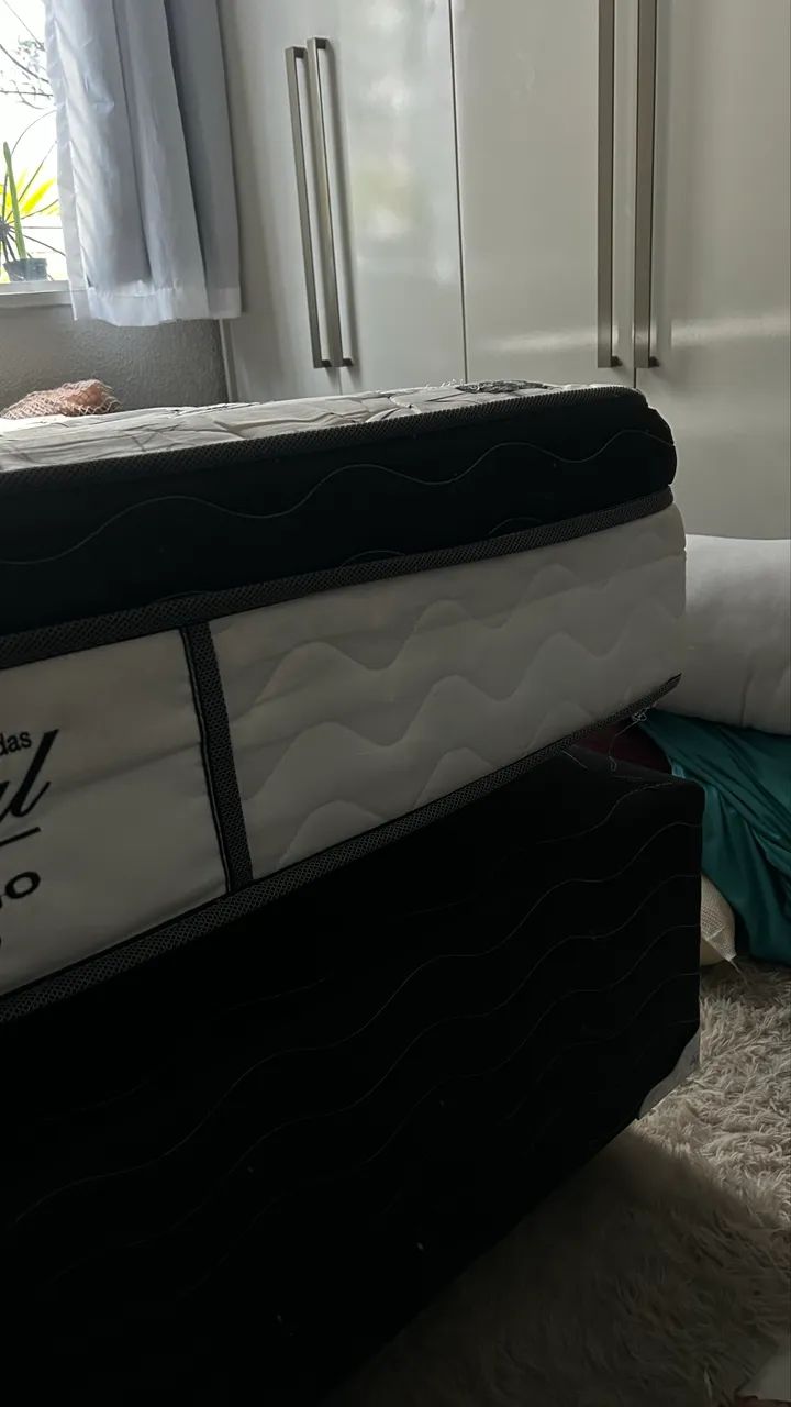 Vendo cama molas ensacadas - Foto 3