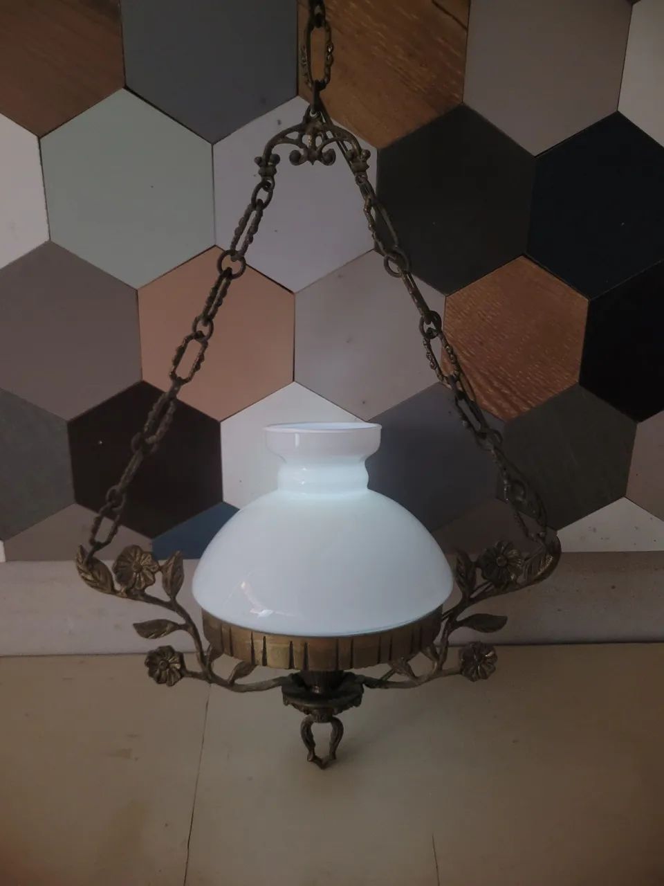 Lustre em bronze - Foto 4