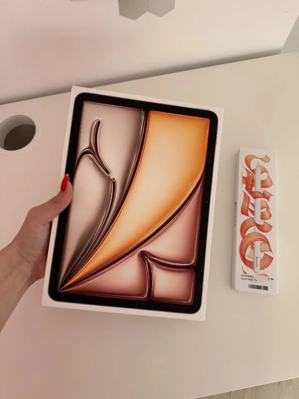iPad Air M4 128GB 11 Polegadas + Apple Pencil PRO - Novo Lacrado - Avaliamos O Seu  - Foto 2