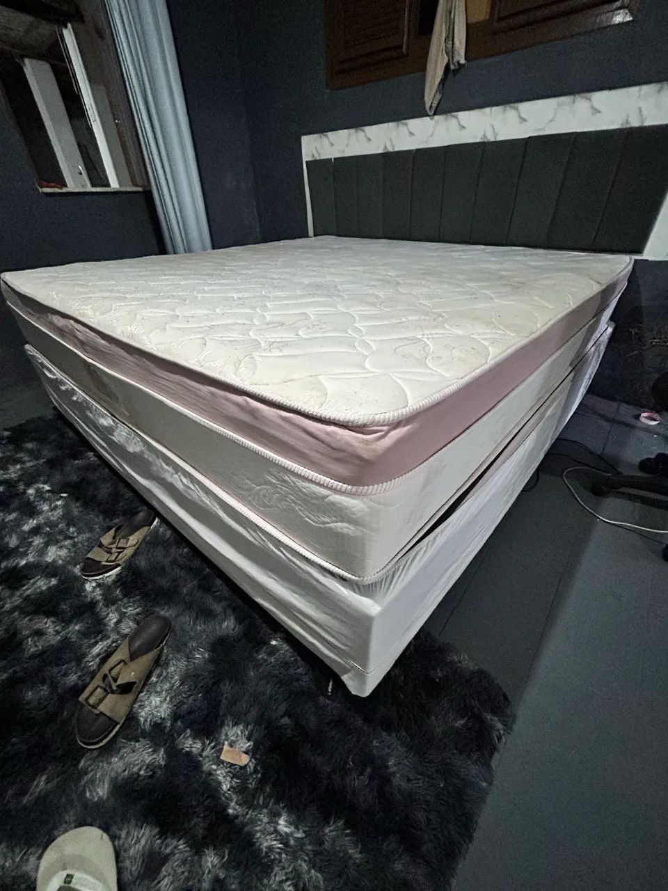 Cama King size + ar condicionado  - Foto 4
