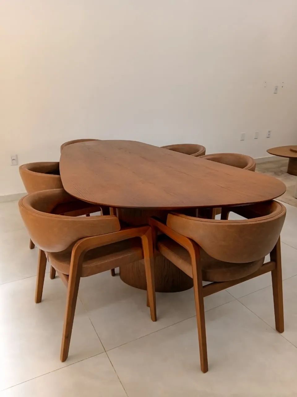 Conjunto de Mesa Orgânica Nova 