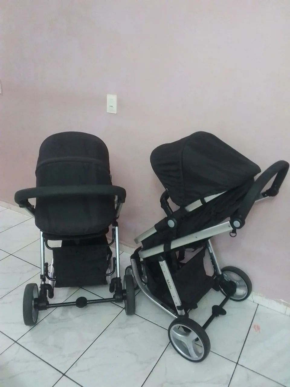 Carrinho de bebe modelo Safety 1ft para gêmeos  - Foto 2