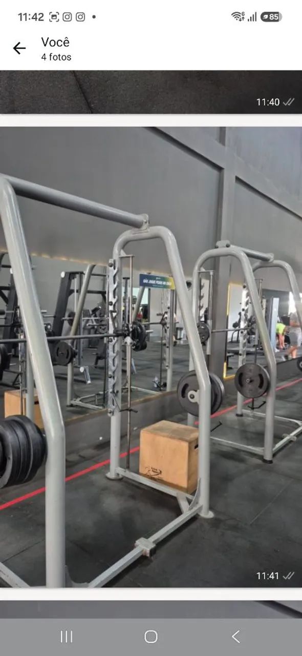 Máquinas  musculação 